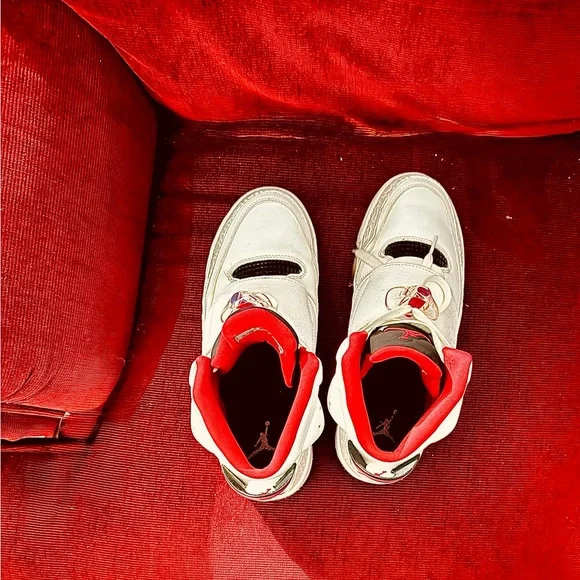 Nike Air Jordan Son of Mars “Fire Red” 512245-112 White/Gym Red/black **SOLD* - Picture 8 of 12